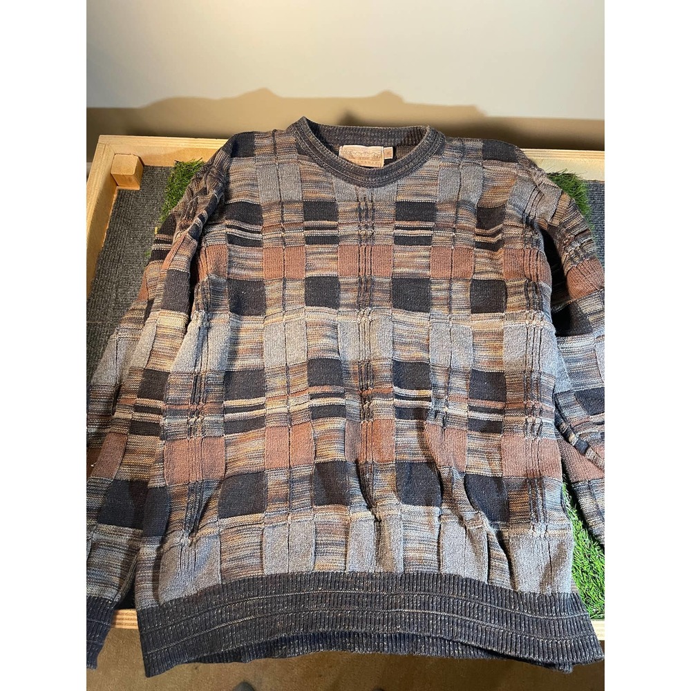 Shenendoah Vintage Knit Sweater V Neck Mens XL